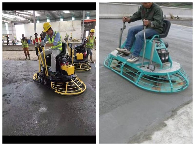 High Efficiency Floor Making Ride-on Power Trowel